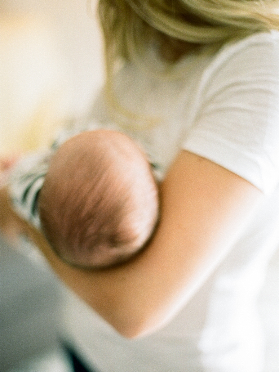 Fine Art Film Newborn Photography