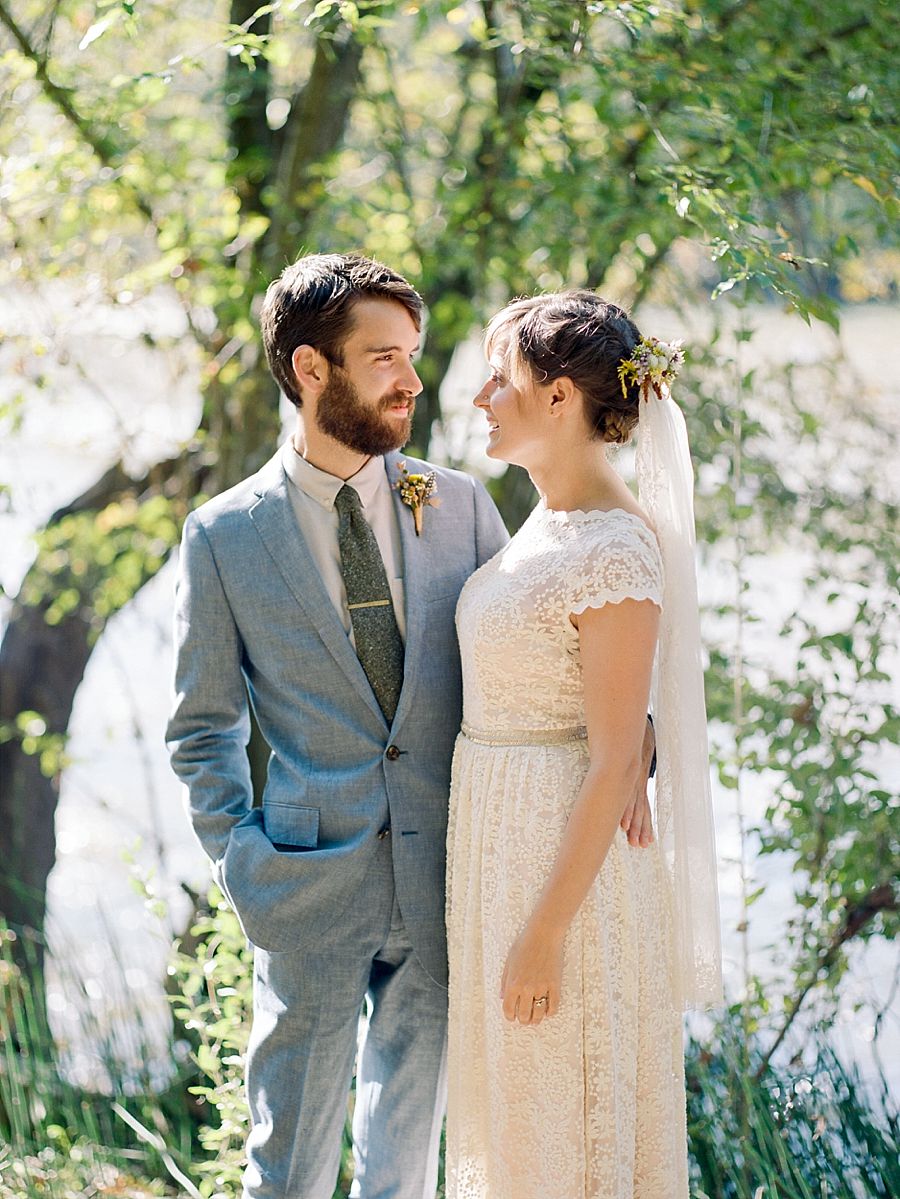Intimate River Wedding