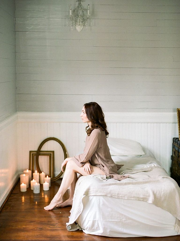 Lovely Intimate Boudoir Session - Live View Studios
