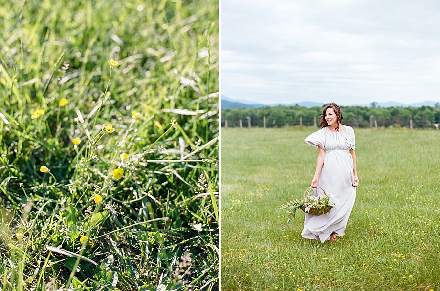 Organic Maternity Session 