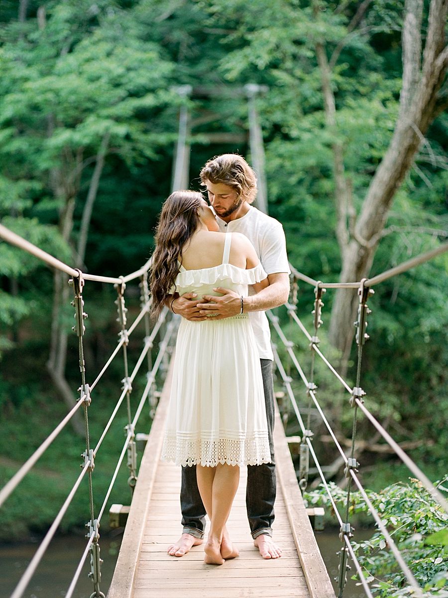 Romantic Riverside Engagement