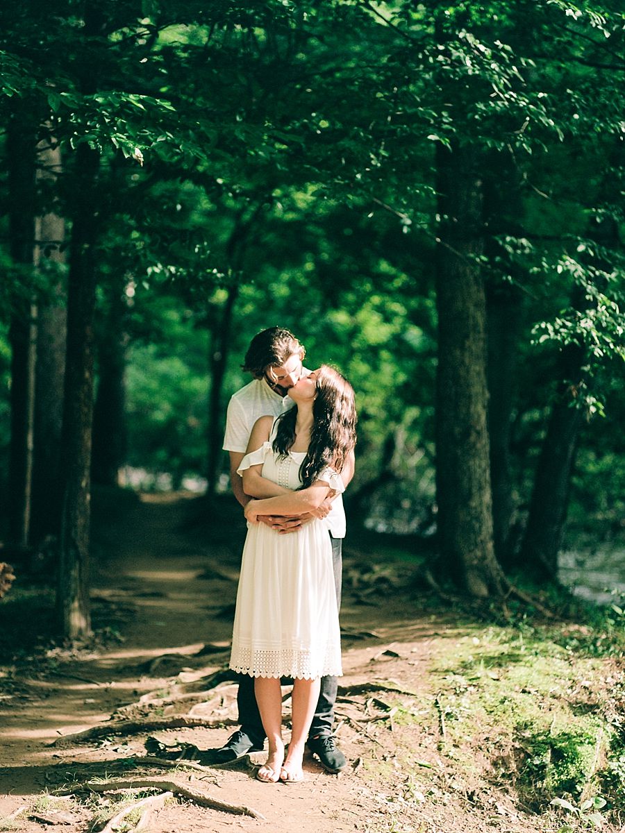 Romantic Riverside Engagement
