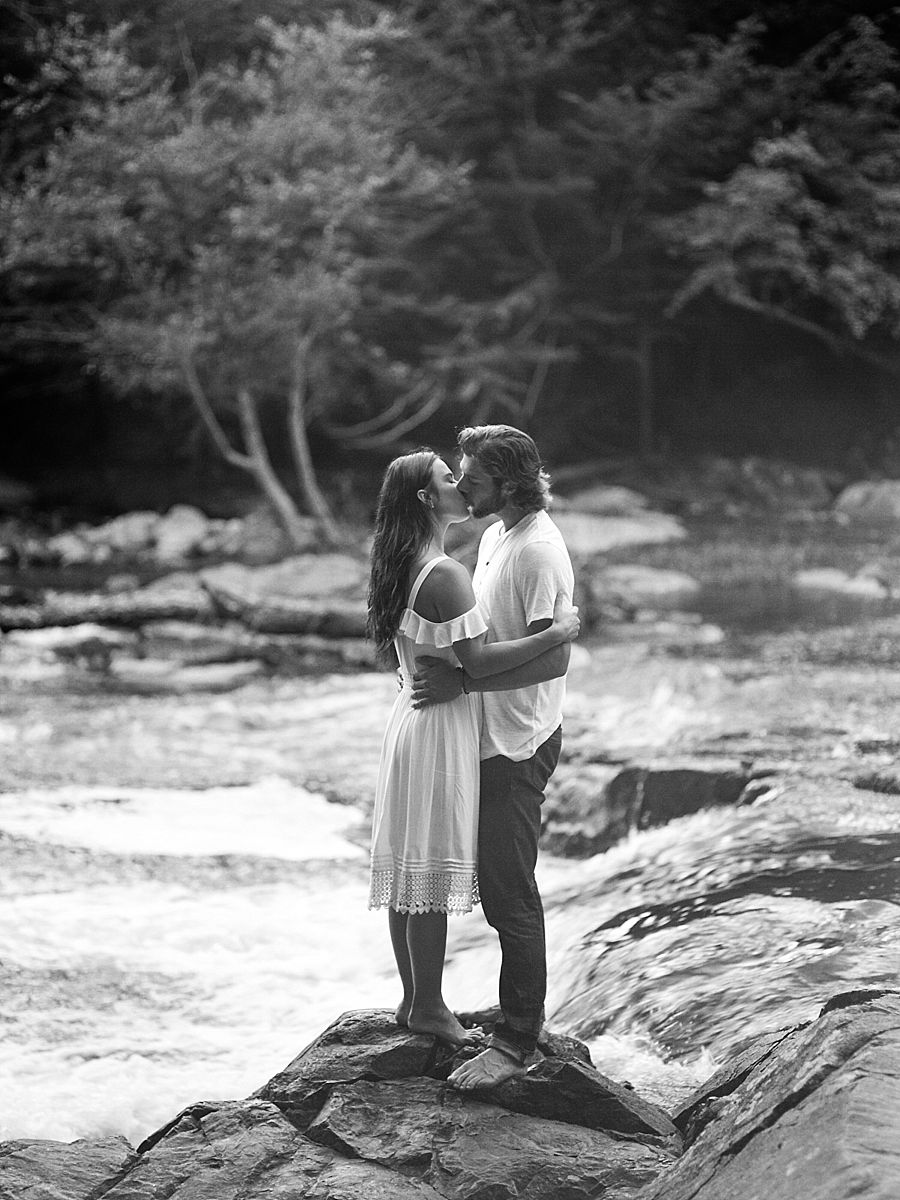 Romantic Riverside Engagement