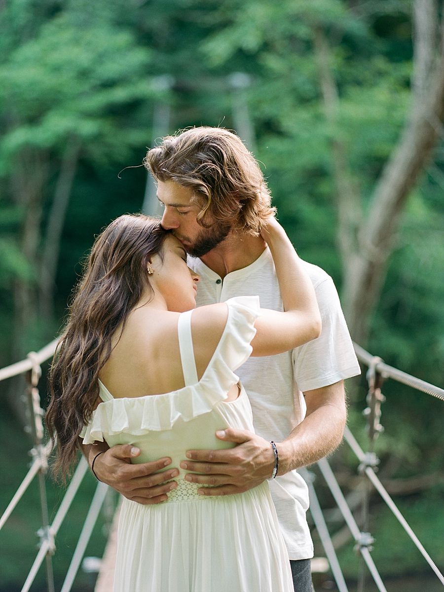 Romantic Riverside Engagement