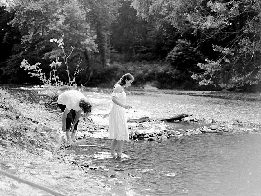 Romantic Riverside Engagement
