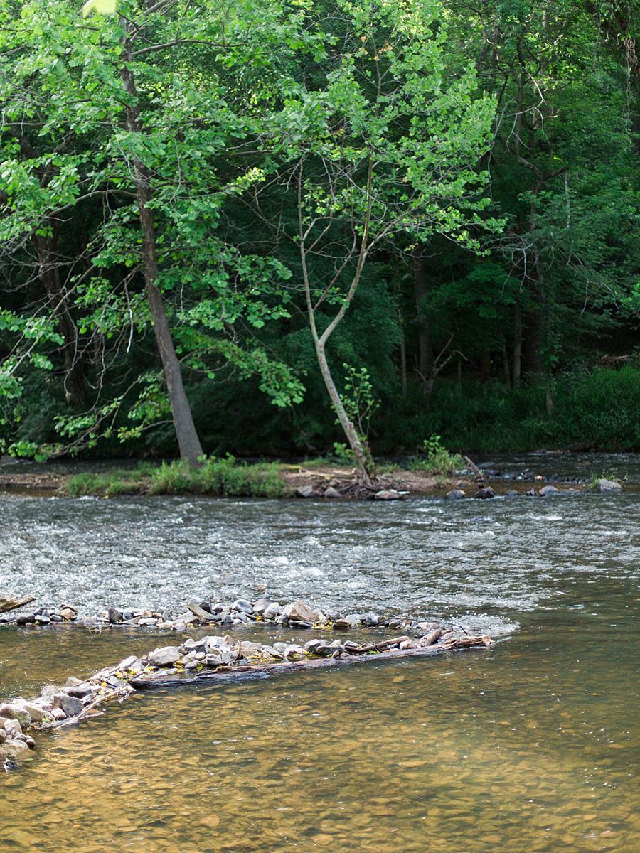 River Engagement Photography