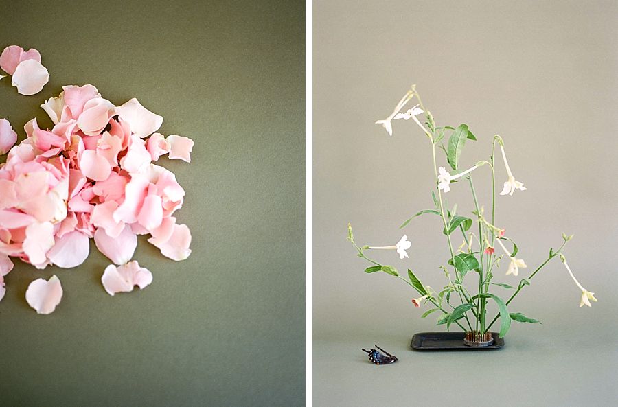 Floral Detail Editorial Styling