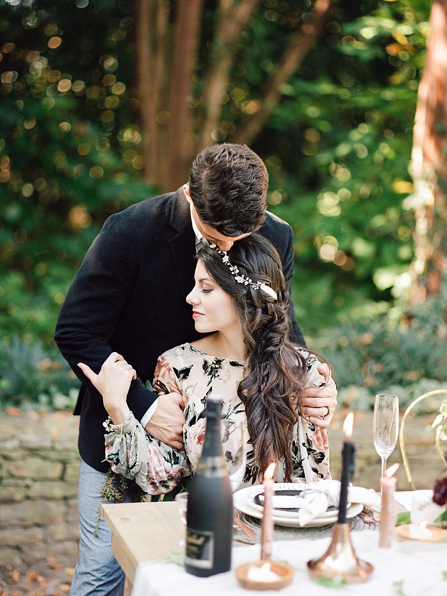 Moody Floral Elopement Inspiration