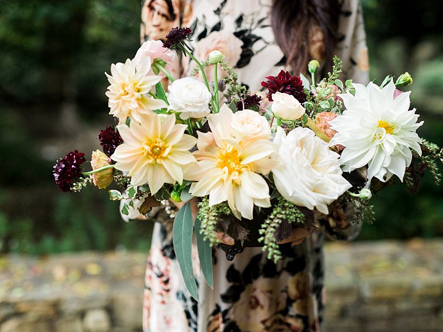 Moody Floral Elopement Inspiration