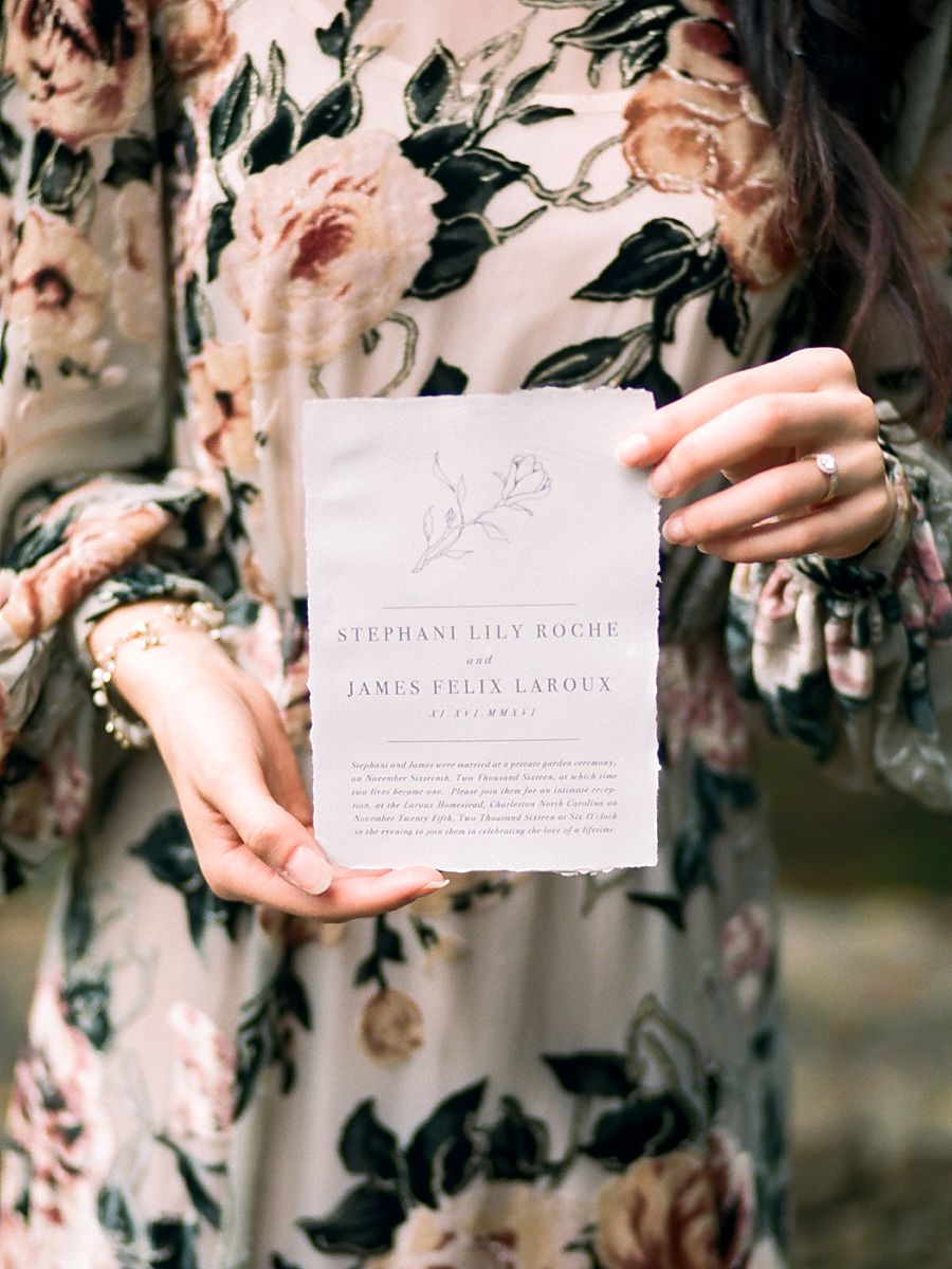 Moody Floral Elopement Inspiration