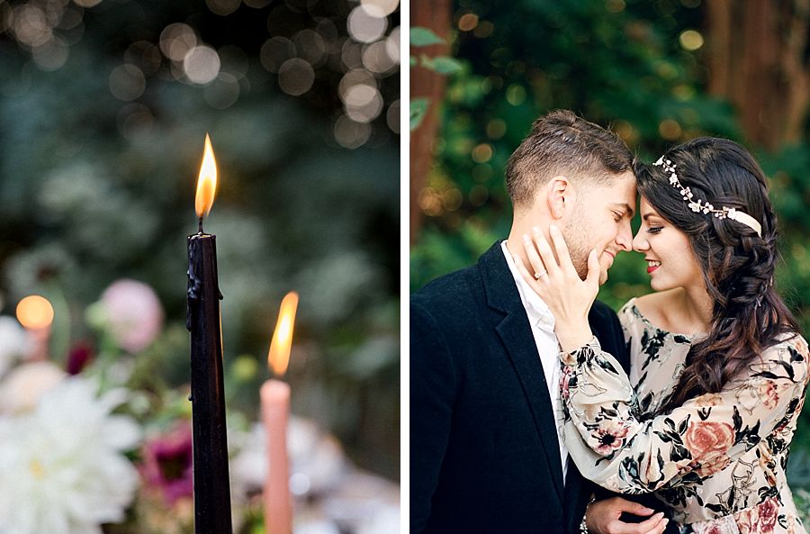 Moody Floral Elopement Inspiration