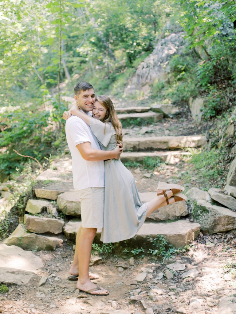 Sylvia & David: Eno River Engagement Session